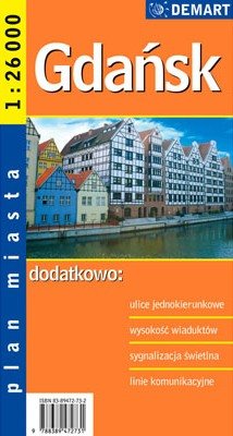 Gdańsk. Plan miasta 1:26 000 Opracowanie zbiorowe