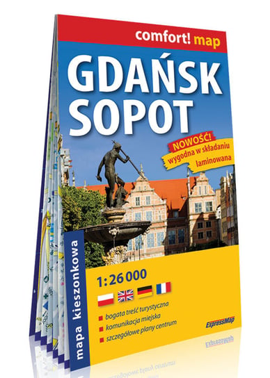 Gdańsk, Sopot. Plan miasta 1:26 000 Opracowanie zbiorowe