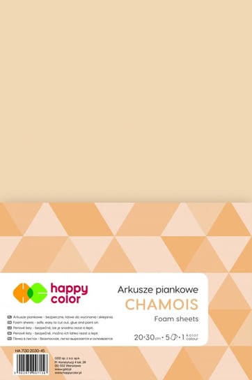 GDD, Pianka A4/5ark Bez J. Happy Fol Happy Color