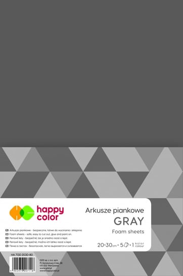 GDD, Pianka A4/5ark Pop Happy Fol Happy Color