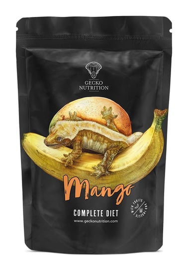 Gecko Nutrition Banan Mango - pokarm dla gekonów : Gekon orzęsiony, felsuma 100g GECKO