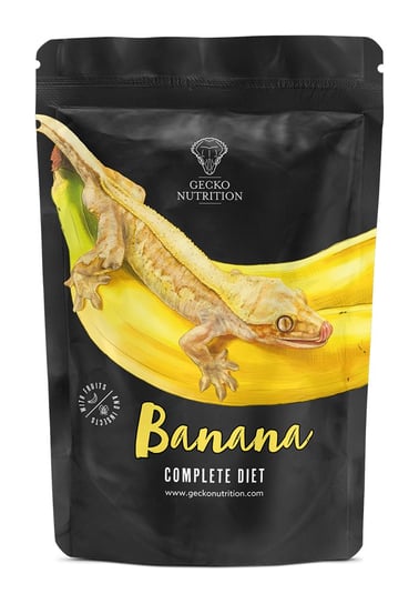 Gecko Nutrition Banan - pokarm dla gekonów : Gekon orzęsiony, felsuma 100g GECKO