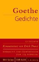 Gedichte Goethe Johann Wolfgang