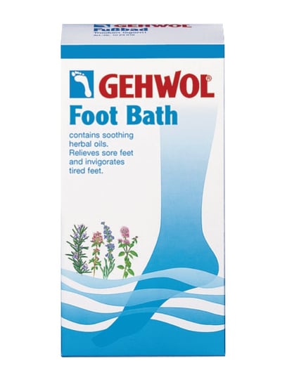 Gehwol, Foot Bath, ziołowa sól do kąpieli z lawendą, 400 g Gehwol