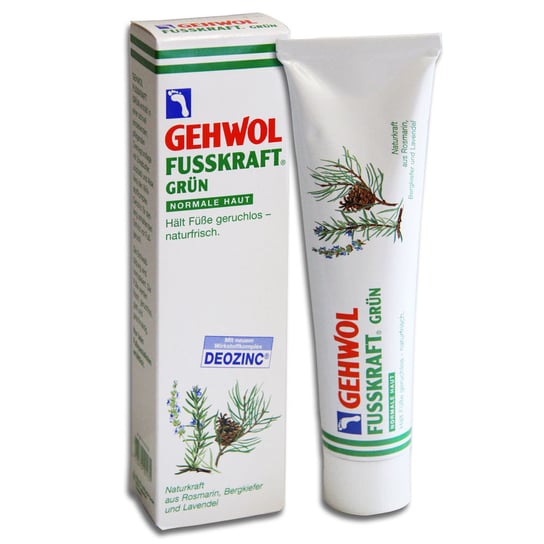 Gehwol, Fusskraft, balsam do pocących się stóp o działaniu orzeźwiająco-nawilżającym, 125 ml Gehwol