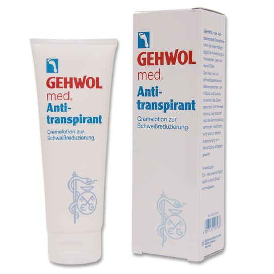 Gehwol, Med Anti-Perspirant, antyperspiracyjny lotion do stóp, 125 ml Gehwol