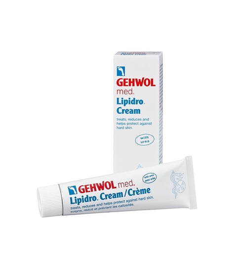 GEHWOL med LIPIDRO-CREME krem silnie nawilżający do suchych i wrażliwych stóp tuba 75 ml Gehwol