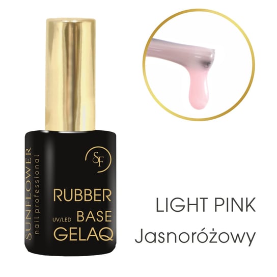 Gelaq, Base Rubber 9g Light Pink - 399 SUNFLOWER