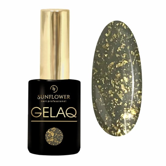 Gelaq, Gold Flake Effect Black 085 SUNFLOWER