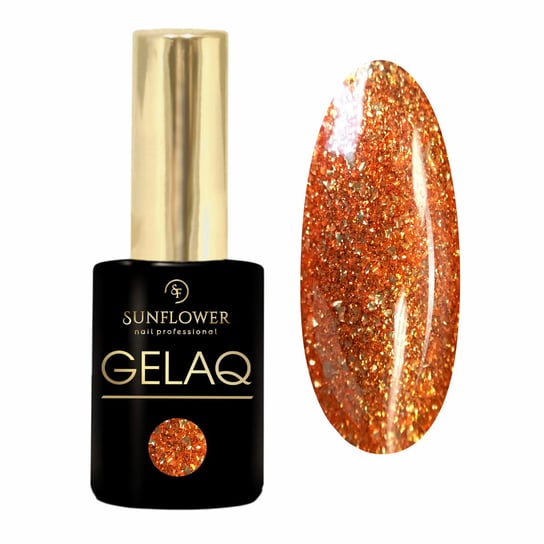 Gelaq, Luxury Flakes Orange Amber 466 (9g) SUNFLOWER