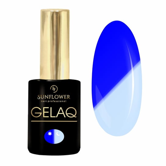 Gelaq, Nr 050 Glow In The Dark - Lakier Hybrydowy UV Świecący W Ciemności SUNFLOWER