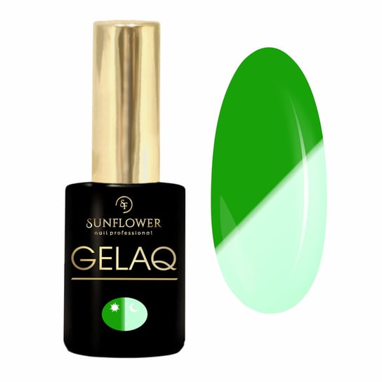 Gelaq, Nr 051 Glow In The Dark - Lakier Hybrydowy UV SUNFLOWER