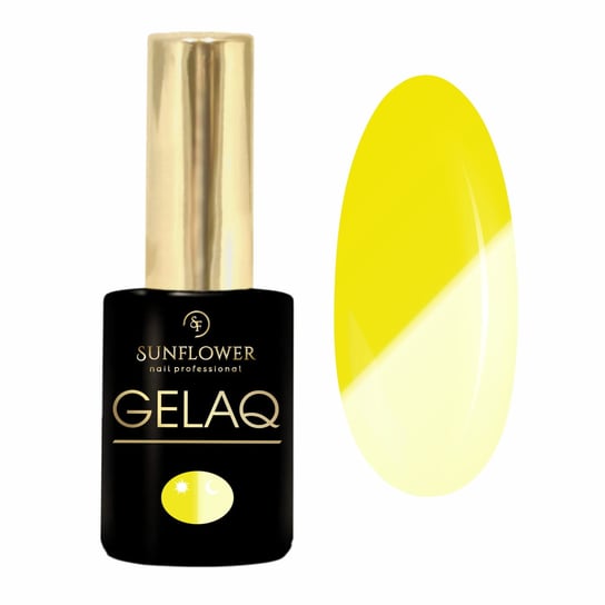 Gelaq, Nr 052 Glow In The Dark - Lakier Hybrydowy UV SUNFLOWER