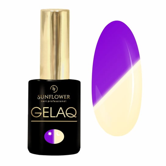 Gelaq, Nr 059 Glow In The Dark - Lakier Hybrydowy UV SUNFLOWER