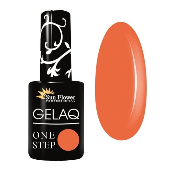 Gelaq, Nr 504 One Step  - Monofazowy - Lakier Hybrydowy UV SUNFLOWER