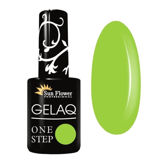 Gelaq, Nr 515 One Step  - Monofazowy - Lakier Hybrydowy UV SUNFLOWER