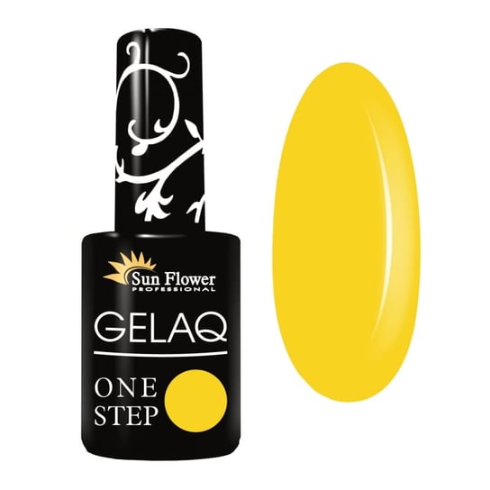Gelaq, Nr 516 One Step  - Monofazowy - Lakier Hybrydowy UV SUNFLOWER