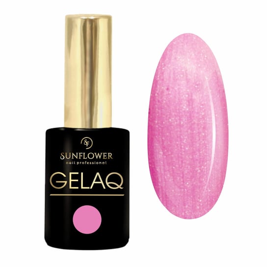 Gelaq, Pearl Nr 207   Lakier Hybrydowy UV - Róż Perła SUNFLOWER
