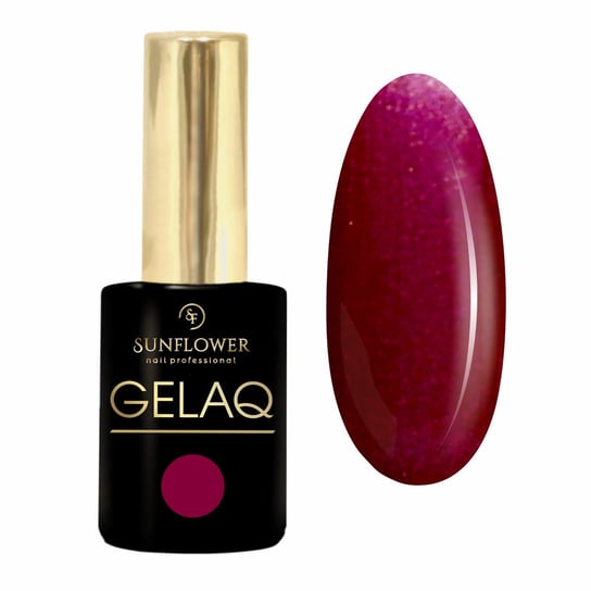 Gelaq, Pearl Nr 277   Lakier Hybrydowy UV - Purpura Perła SUNFLOWER