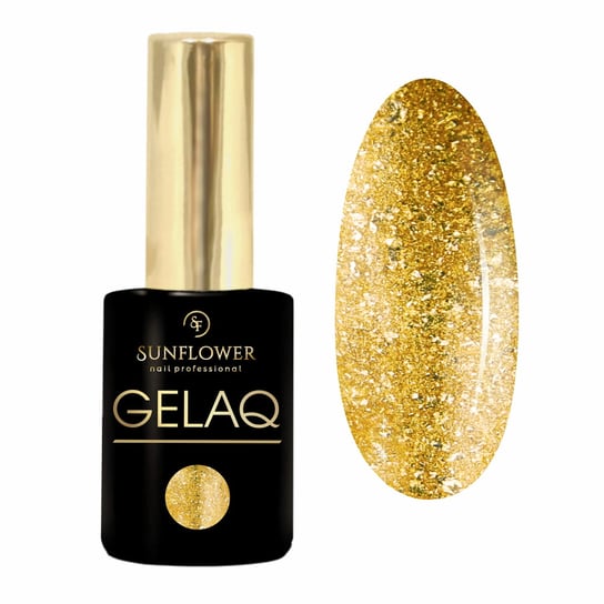 Gelaq, Platinum Gold 031 - Lakier Hybrydowy UV SUNFLOWER