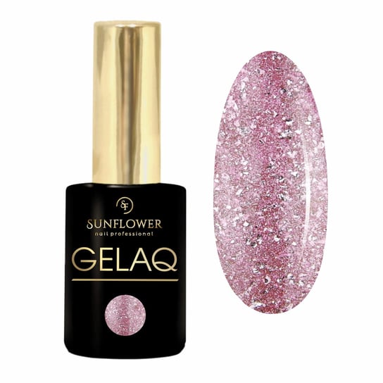 Gelaq, Platinum Light Pink 032 - Lakier Hybrydowy UV SUNFLOWER
