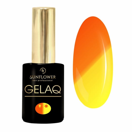 Gelaq, Sunny Change Nr 074 - Lakier Hybrydowy UV SUNFLOWER