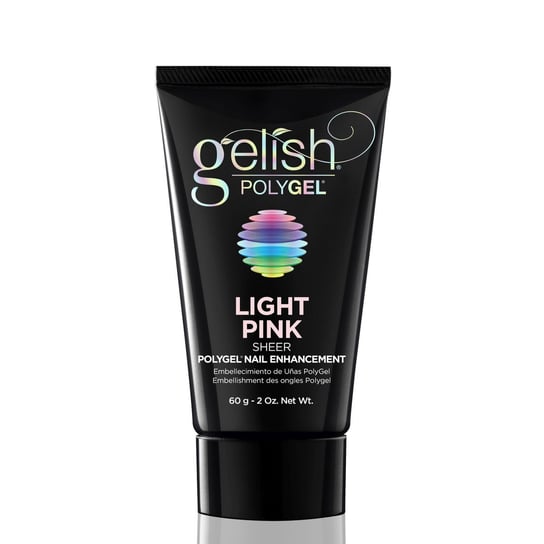 Gelish, Lakier hybrydowy, Polygel 2oz Light Pink Gelish
