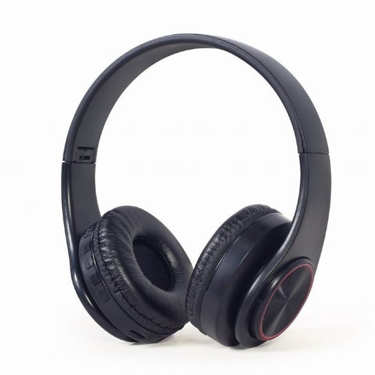 Gembird Słuchawki Stereofoniczne Led Bluetooth Czarne + Mikrofon + Regulacja Gembird
