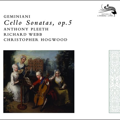 Geminiani: Cello Sonata in A Major, H. 103 - III. Andante Anthony Pleeth, Richard Webb, Christopher Hogwood