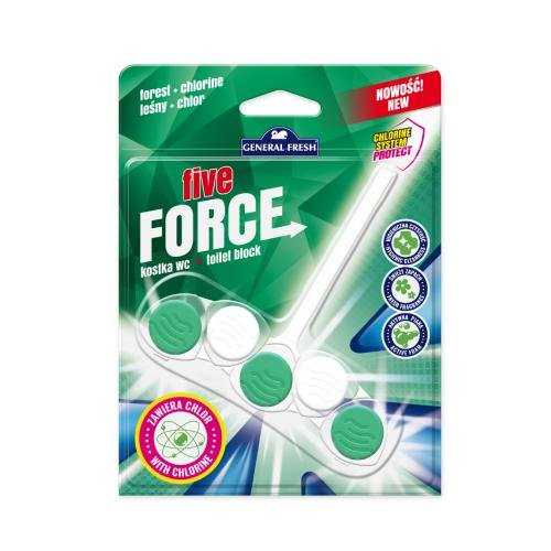 General Fresh Five Force Kostka do WC las + chlor Pol-Hun