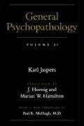 General Psychopathology Jaspers Karl