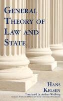 General Theory of Law and State Kelsen Hans