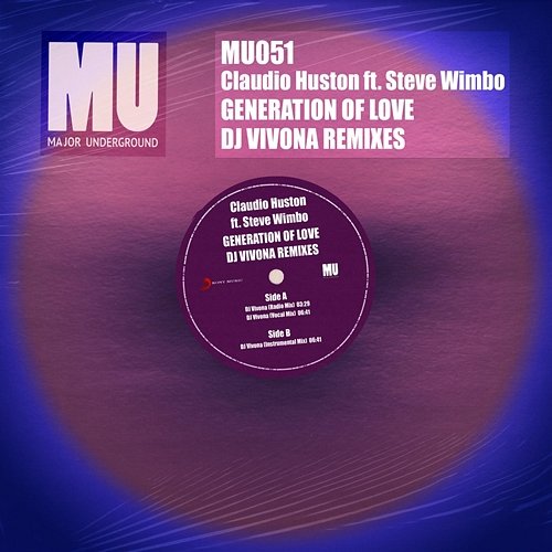 Generation of Love Claudio Huston feat. Steve Wimbo