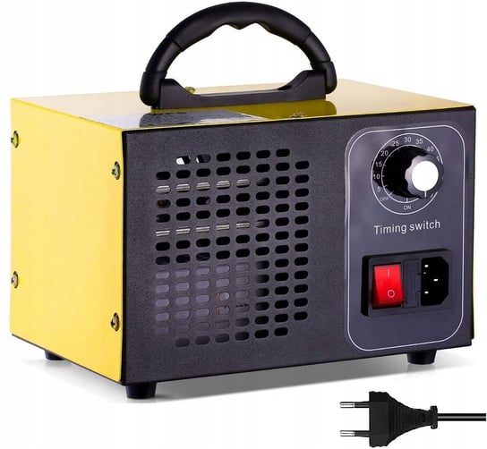 Generator Ozonu Ozonator Czasomierz 28000 Mg/H Żółty Anytech.pl