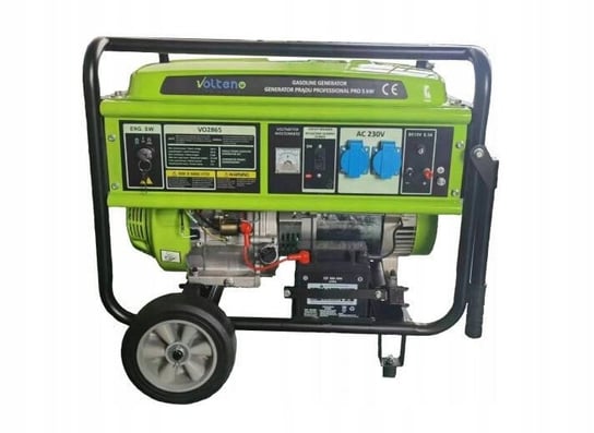Generator prądu agregat Professional PRO jednofazowy 5kW Volteno VO2865 Volteno