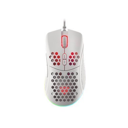 Genesis Gaming Mouse Krypton 555 Wired, 8000 Dpi, Usb 2.0, White Esperanza