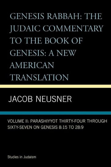 Genesis Rabbah Neusner Jacob