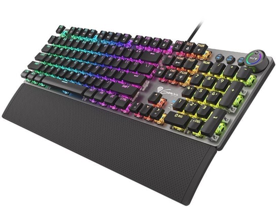 Genesis THOR 380 RGB Gaming keyboard, RGB LED light, US, Black/Slate, Wired Genesis