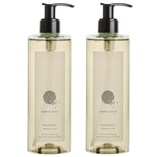 Geneva Guild Shampoo szampon do włosów z pompką - 2x380ml Geneva