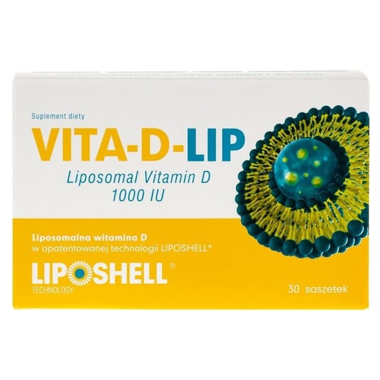 Genexo, Vita-D-Lip liposomalna witamina D 1000 IU, 30 saszetek Genexo
