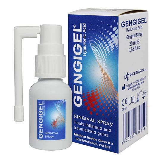 Gengigel, Spray 0,01% Ha, Spray Z Kwasem Hialuronowym, 20 Ml GENGIGEL