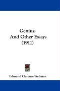 Genius: And Other Essays (1911) Stedman Edmund Clarence