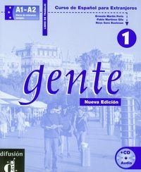 Gente 1 z płytą CD Peris Martin Ernesto, Gila Martinez Pablo, Baulenas Sans Neus
