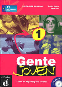 Gente Joven 1. Podręcznik + CD Alonso Arija Encina, Sans Neus