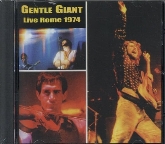 GENTLE GIA LIVE ROME 1974 Gentle Giant