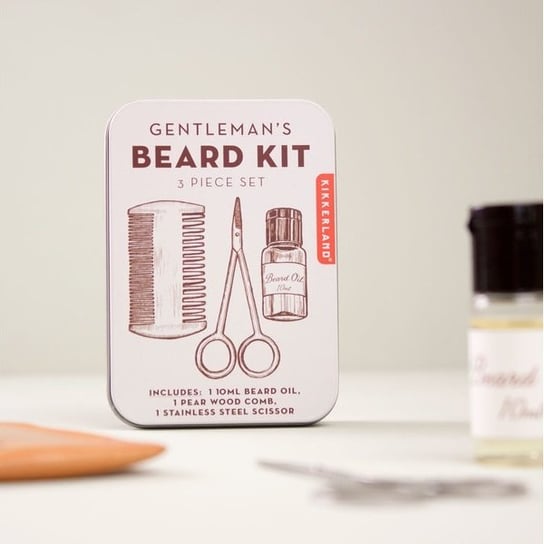Gentlemans Beard Kit, Zestaw do Brody, 3 szt. Inna marka