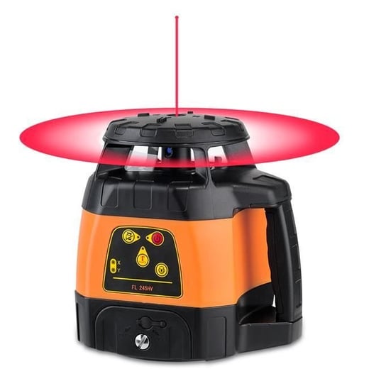 Geo Fennel - Laser rotacyjny poziomy i pionowy 1200 m klasa 2 czerwony z komórką odbiorczą - FL 245HV + (LK 2) + FR 45 Inna marka