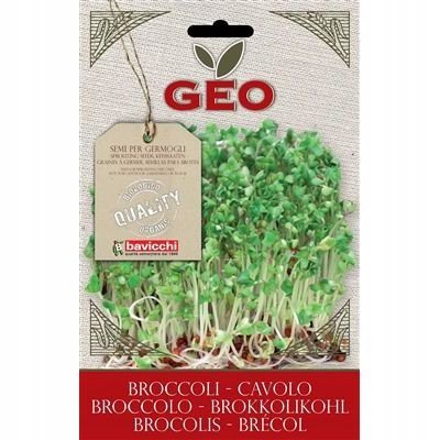 GEO Nasiona na kiełki - brokuł (13g) - BIO Geo
