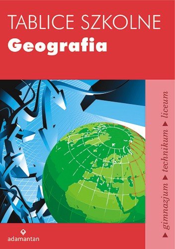 Geografia. Tablice szkolne Mizerski Witold, Żukowski Jan, Żukowska Jadwiga