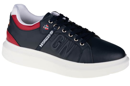 Geographical Norway Shoes GNM19005-12, Męskie, buty sneakers, Granatowy Geographical Norway